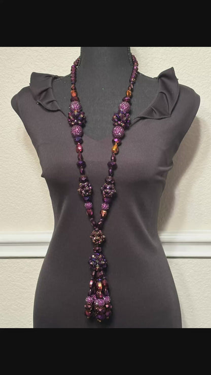 Metallic Purple - Tassel