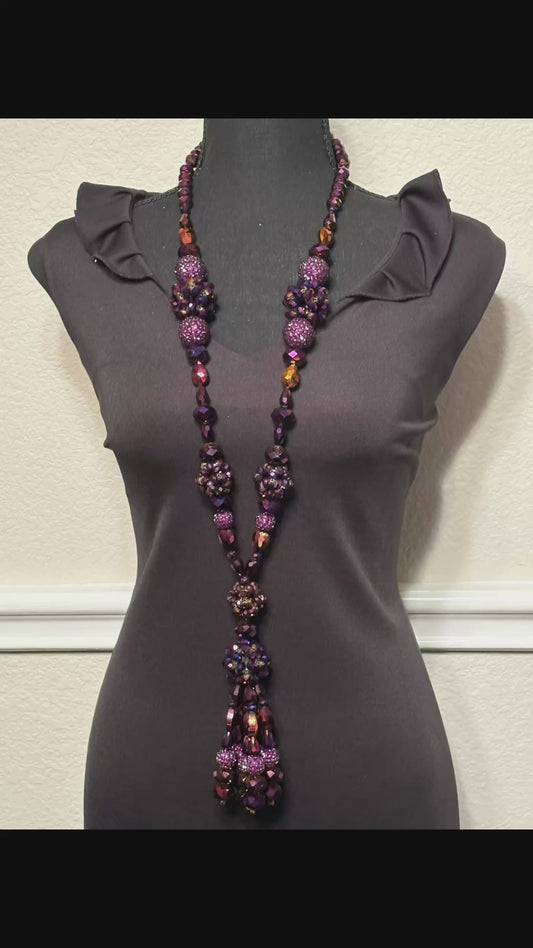Metallic Purple - Tassel