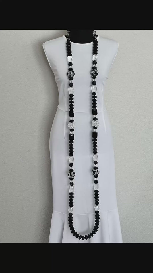 Black & Clear - Round