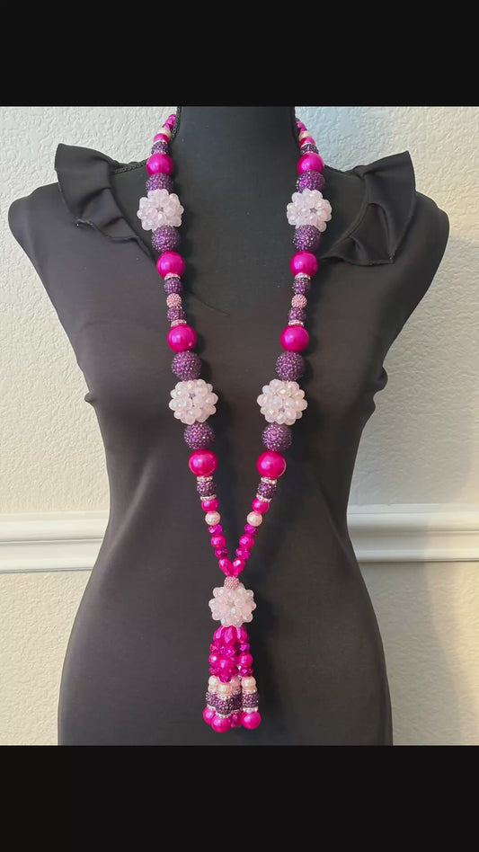 Pink & Purple - Tassel