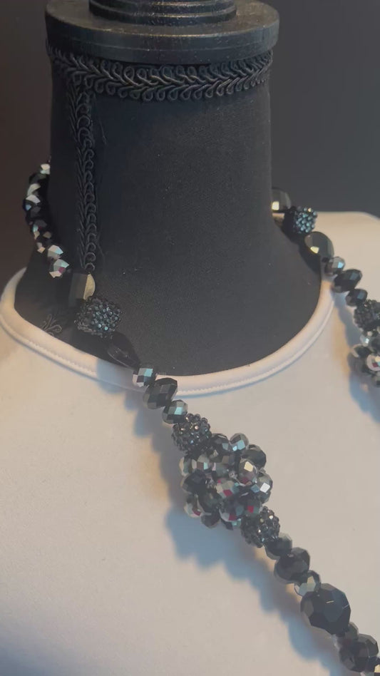 Black & Silver - Tassel